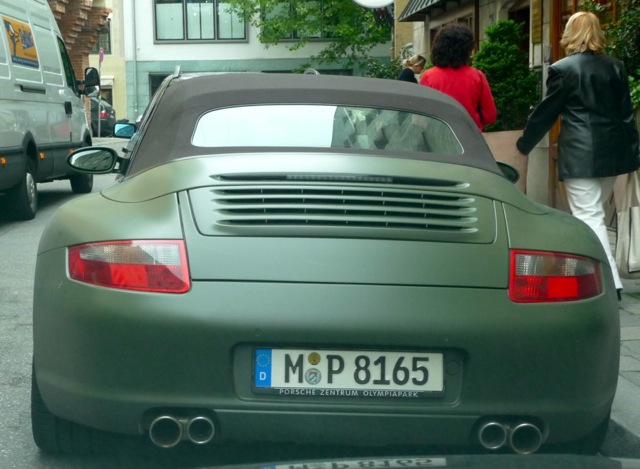 Army Green Porsche 911