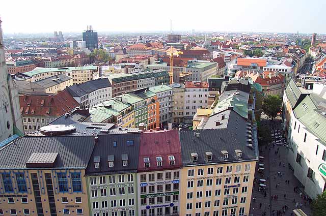 Munich South from Marienplatz