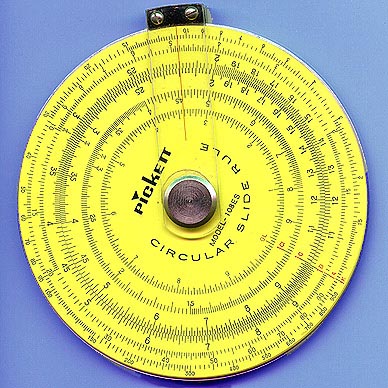 Pickett Circular Slide Rule, circa 1970